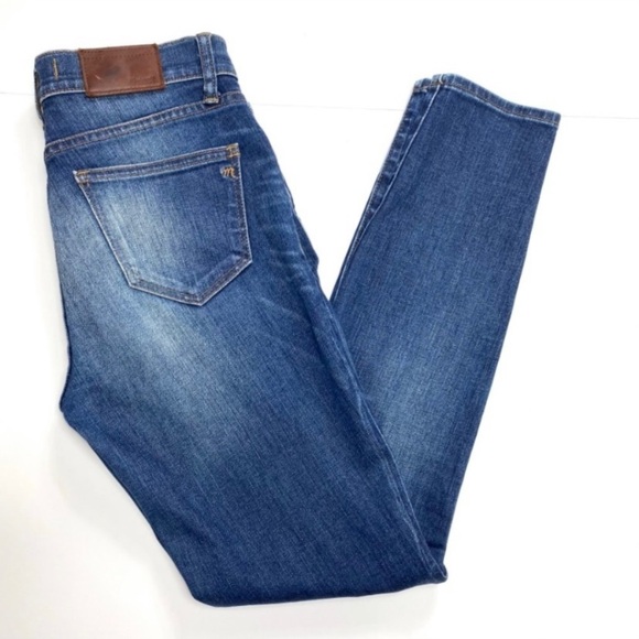 Madewell Skinny Skinny Jeans Ripped Distressed Knees Style B7078 - Picture 9 of 9